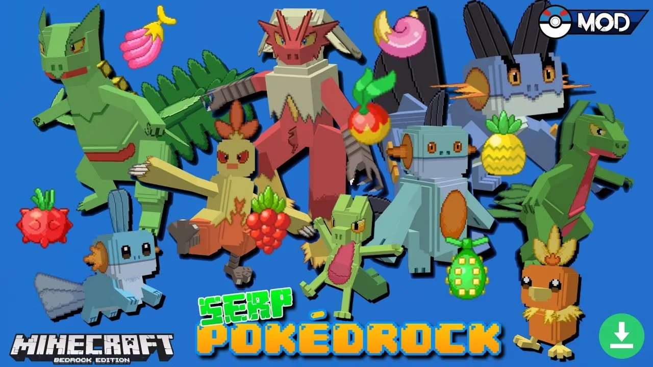 SERP-Pokedrock-Gen-3-Addon-MCPE-Thumbnail