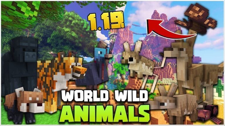 World-Wild-Animals-Addon-MCPE-Thumbnail-01
