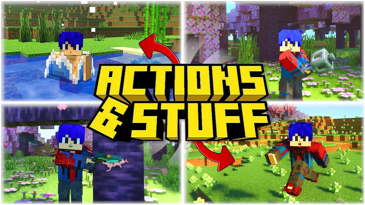 action e stuff mcpe 1.21
